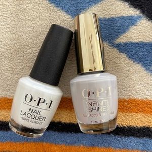 OPI Infinite Shine Made your look and Najl Lacquer Funny Bunny